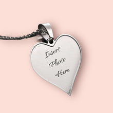 Load image into Gallery viewer, Detailed Outline Photo Pendant Necklace