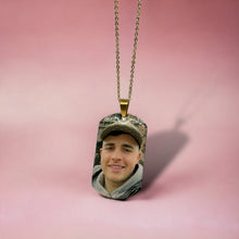 Load image into Gallery viewer, Personalized Photo Pendant Necklace