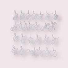 Load image into Gallery viewer, Icy Inital Letter Necklace
