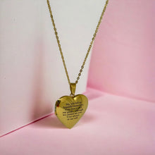 Load image into Gallery viewer, Stainless Steel Personalized Photo Locket Necklace