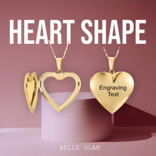 Load image into Gallery viewer, Stainless Steel Personalized Photo Locket Necklace