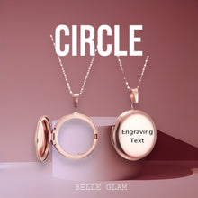 Load image into Gallery viewer, Stainless Steel Personalized Photo Locket Necklace