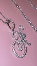 Load and play video in Gallery viewer, Icy Inital Letter Necklace