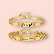 Load image into Gallery viewer, Customised Luxury Baby Bracelets
