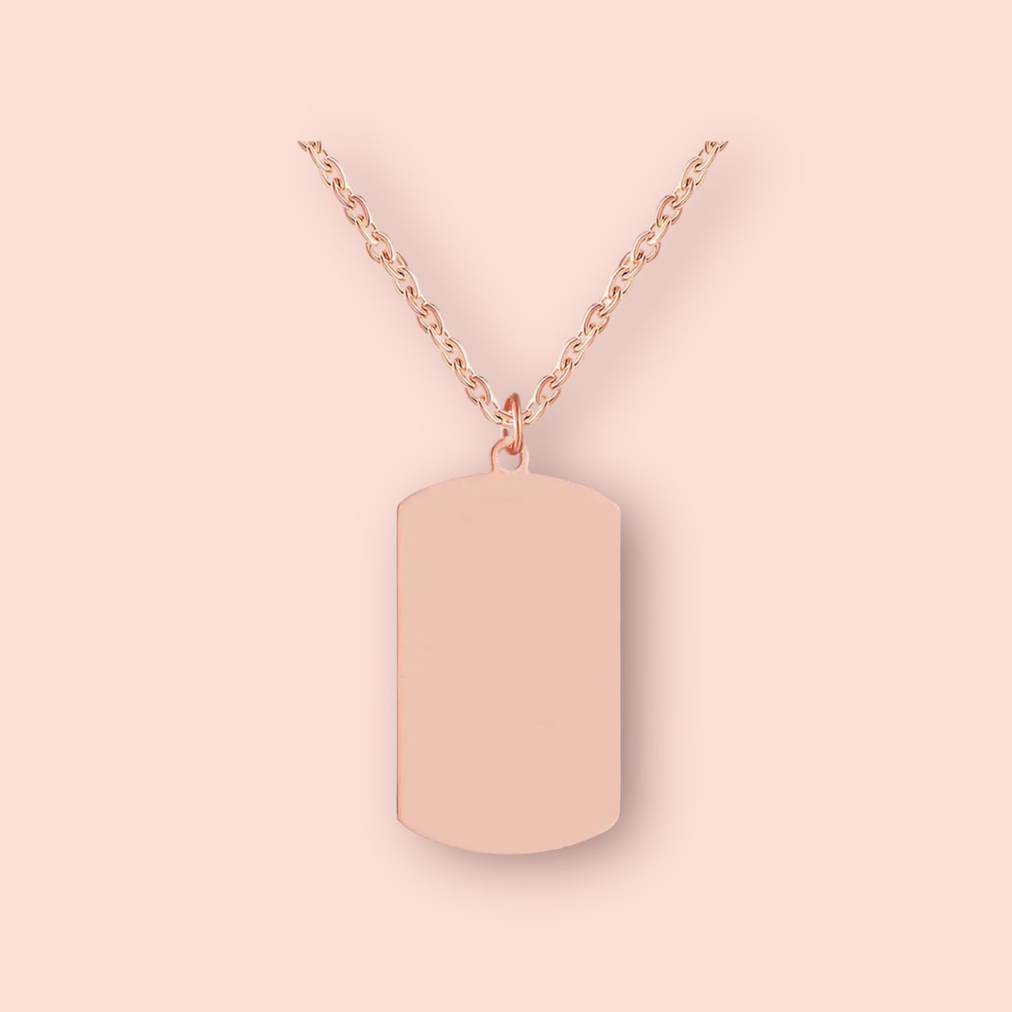 Detailed Outline Photo Pendant Necklace