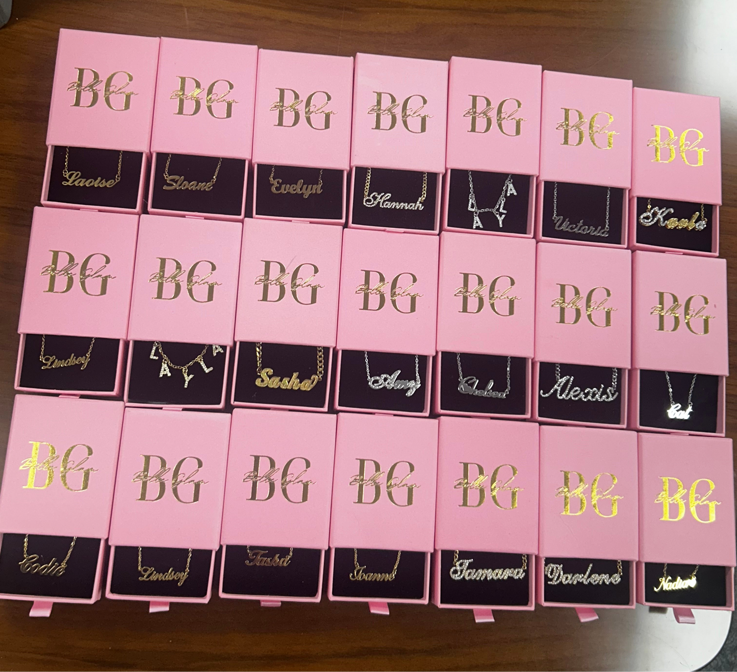 Luxury Custom Name Necklaces – Exclusive Limited Stock Sale