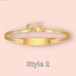 Customised Luxury Baby Bracelets