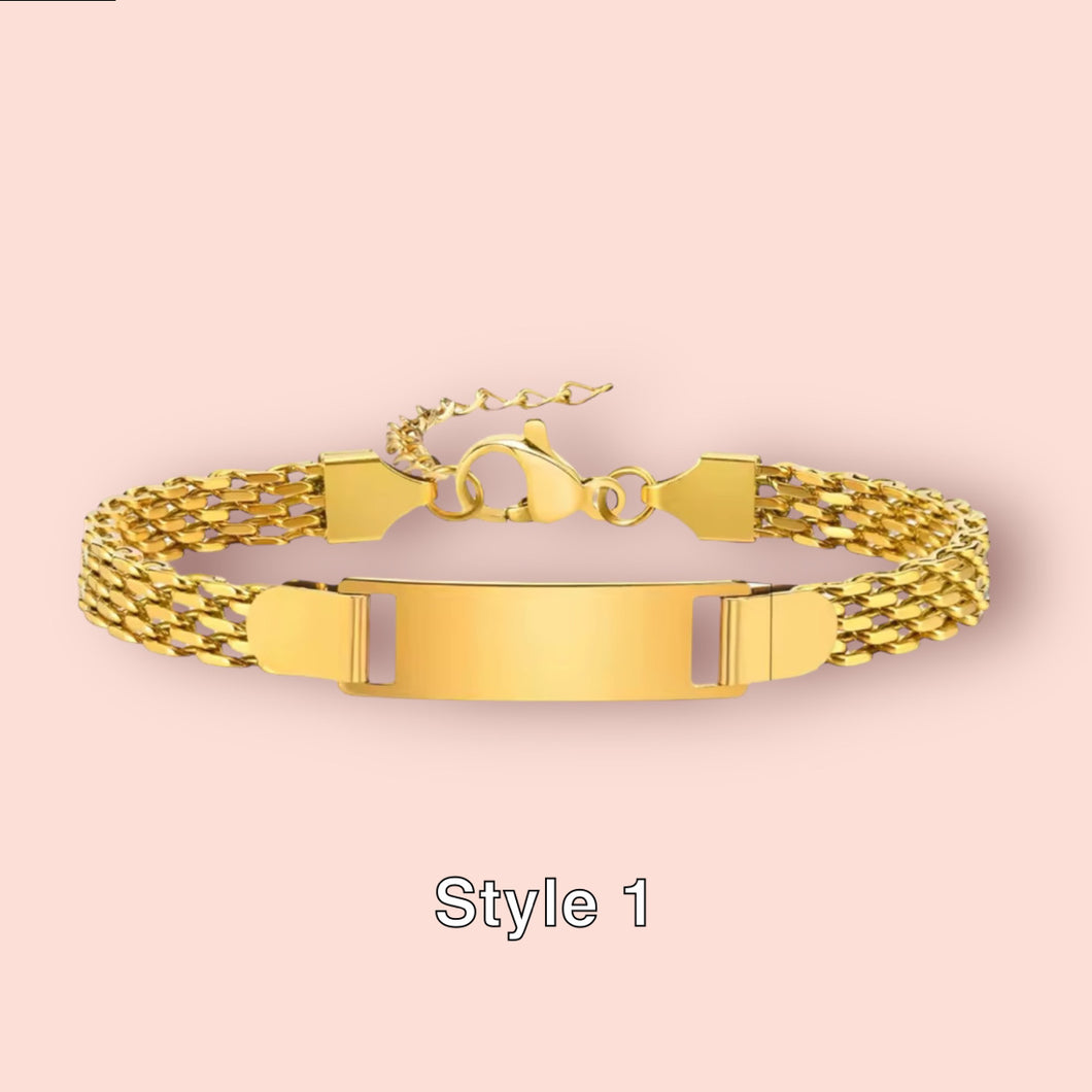 Customised Luxury Baby Bracelets