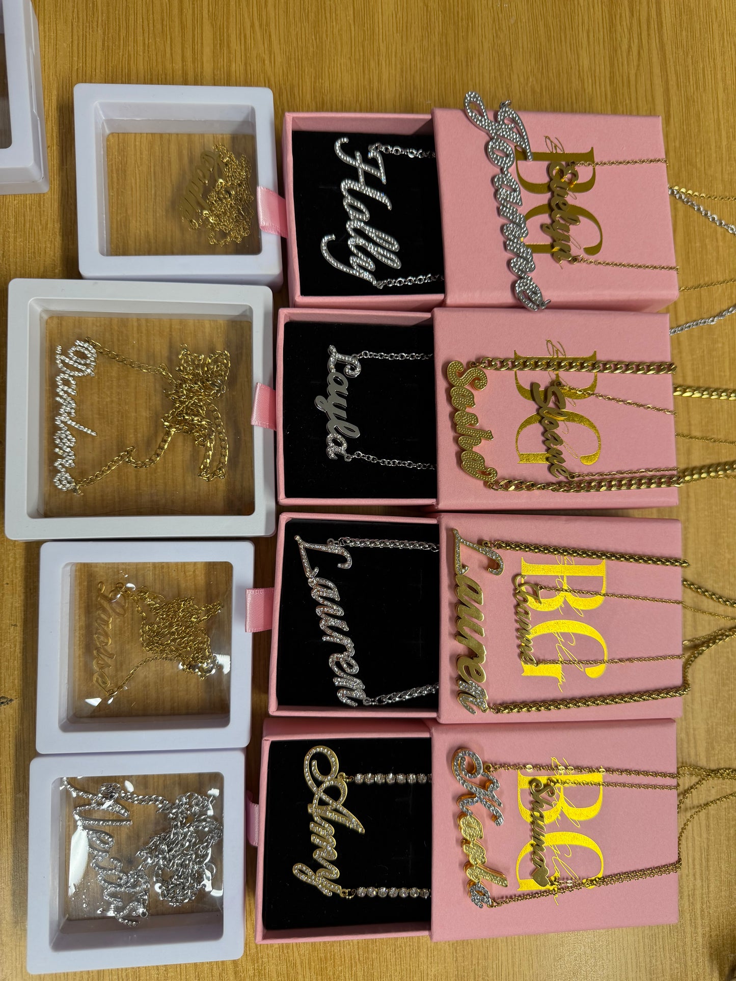 Luxury Custom Name Necklaces & Bracelets – Exclusive Limited Stock Sale