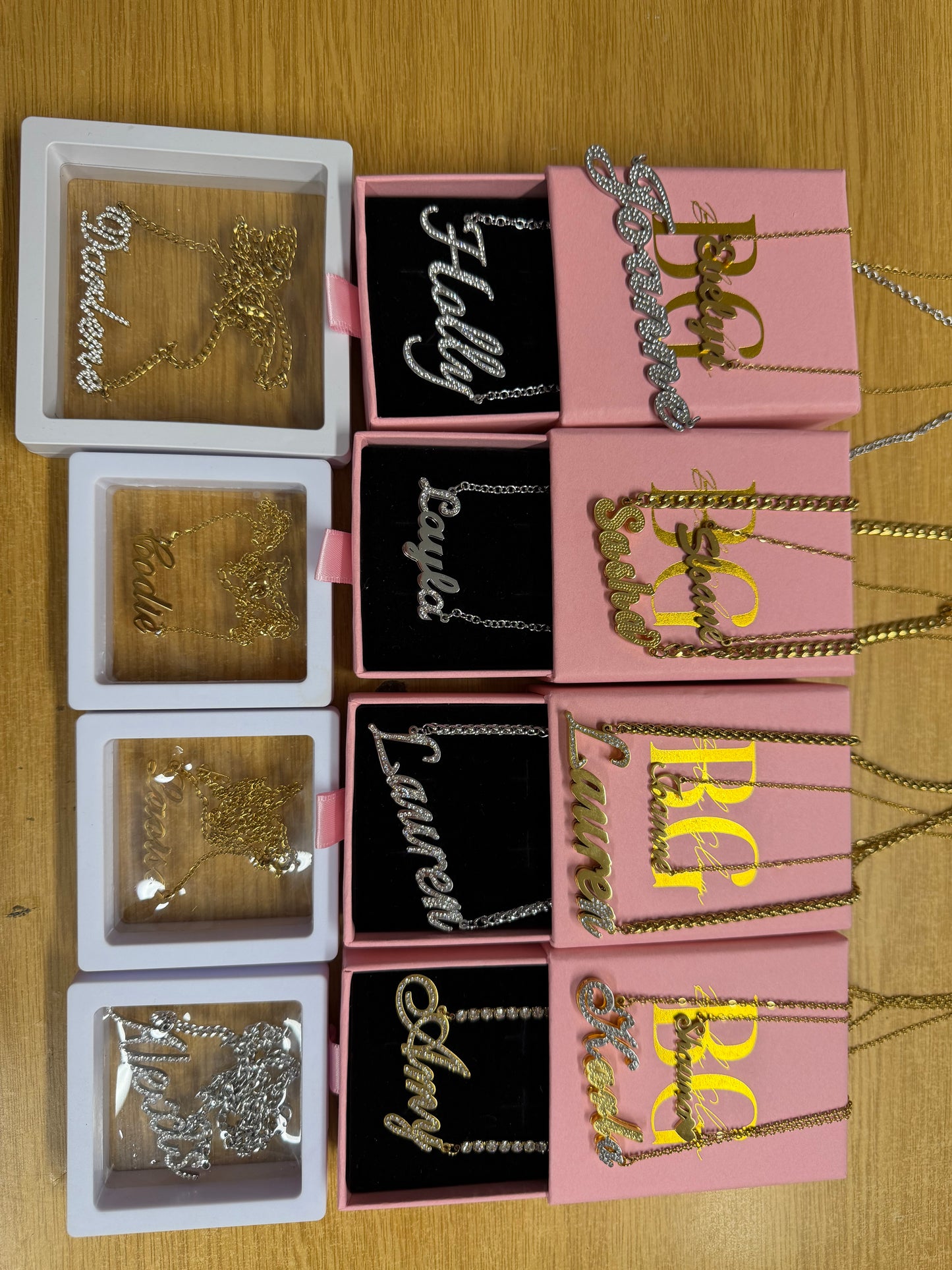 Luxury Custom Name Necklaces & Bracelets – Exclusive Limited Stock Sale