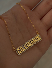 Load image into Gallery viewer, Bubble Crystal Personalised Name Necklace
