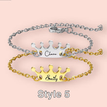 Load image into Gallery viewer, Customised Luxury Baby Bracelets
