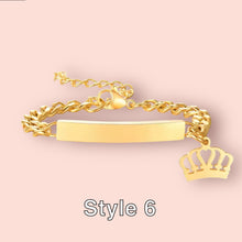 Load image into Gallery viewer, Customised Luxury Baby Bracelets
