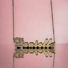Load image into Gallery viewer, Cubic Zirconia Detailed Name Necklace
