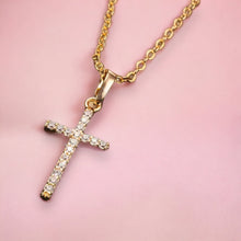 Load image into Gallery viewer, Mini Cross Necklaces
