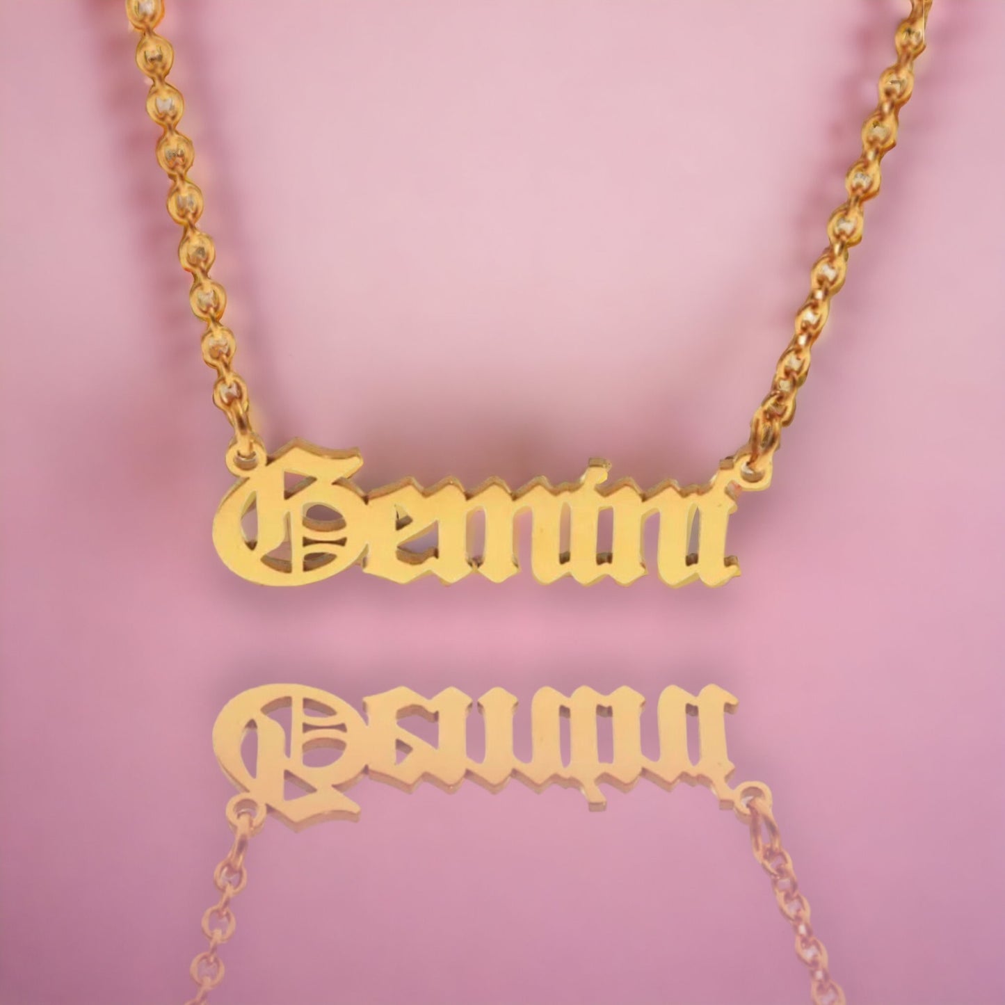 Zodiac Star Sign Necklace