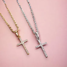 Load image into Gallery viewer, Mini Cross Necklaces
